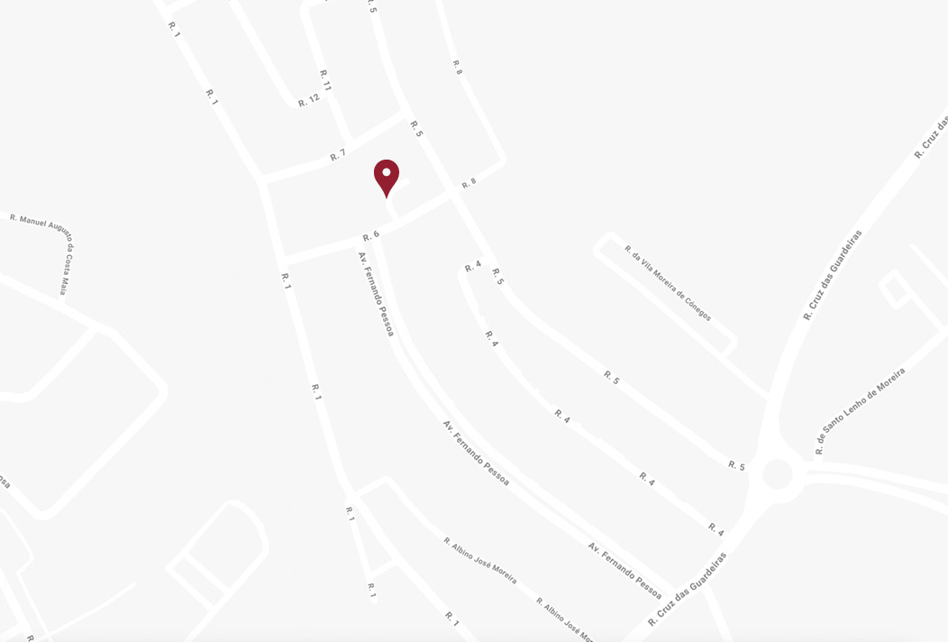 Mapa da localização em Vila Nova da Telha, Maia